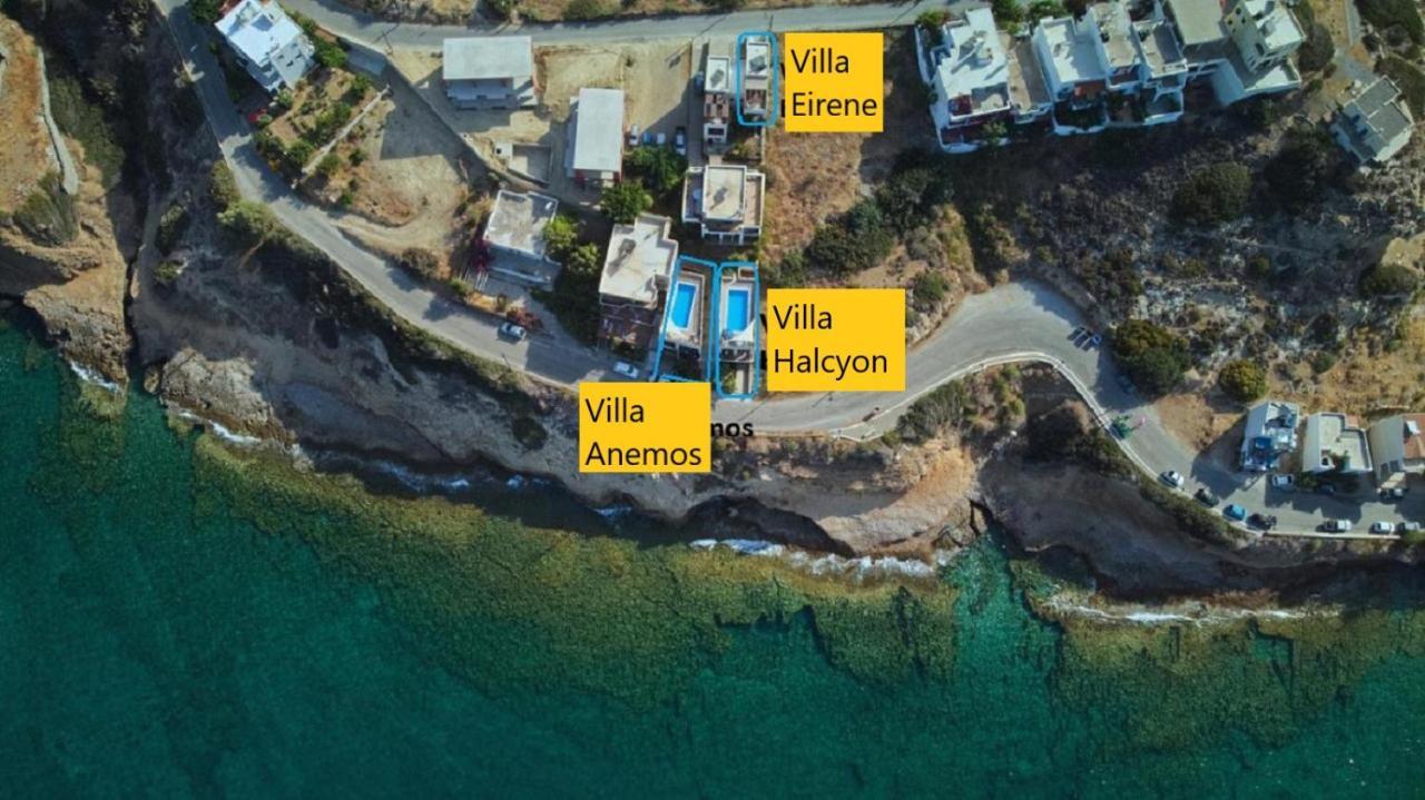 Anemos-Halcyon-Eirene Vila Mókhlos Exterior foto